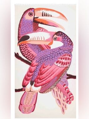 Inoui Editions 100% Cotton Toucan Scarf